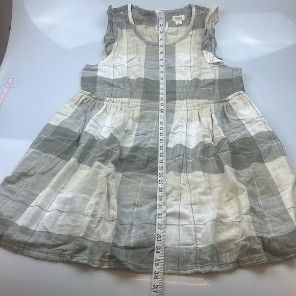 UpWest Easy Flutter-Sleeve Flannel Dress NWT UW2 - Picture 9 of 11